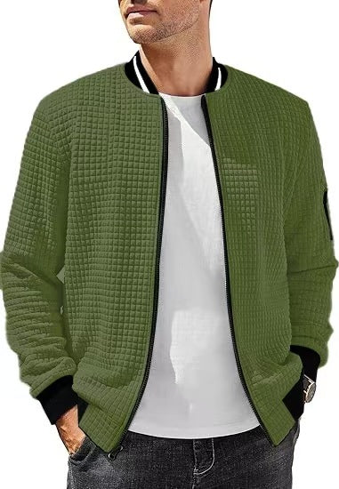 Men's Casual Fashion Stand Collar Jacket