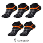 5 Pairs Black / Free Size