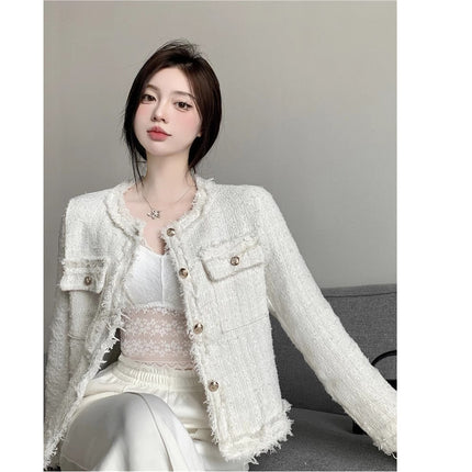 Short Chanel Coat Women's Multi-button Top