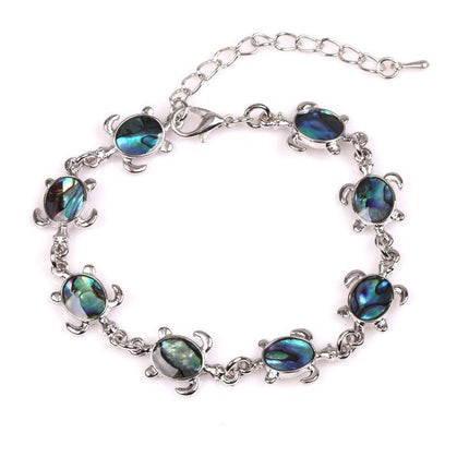 Animal Whale Penguin Butterfly Shell Abalone Bracelet
