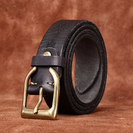 Retro Personality Trend Carved All-matching Jeans Belt