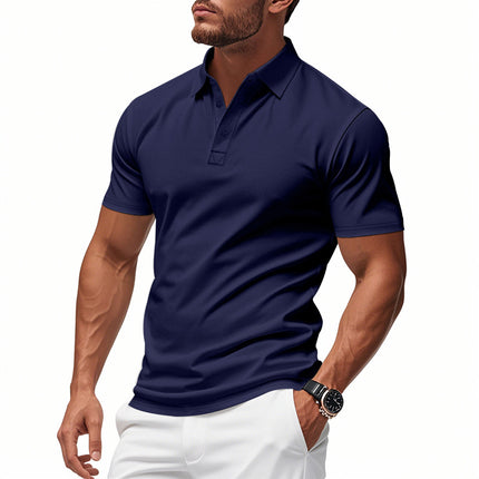 Men's And Women's Golf Casual Business Short Sleeve