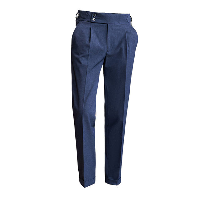 High Waist Casual Slim Fit Suit Pants