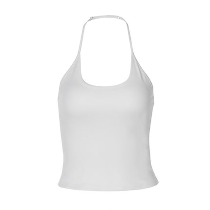 Sexy Backless Slim Fit Inner Hot Girl Slimming Halter Vest