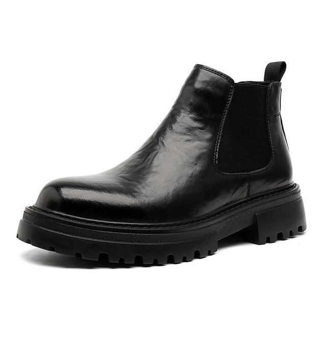Low-top Martin Boots Mid-top British Style Men's Shoes