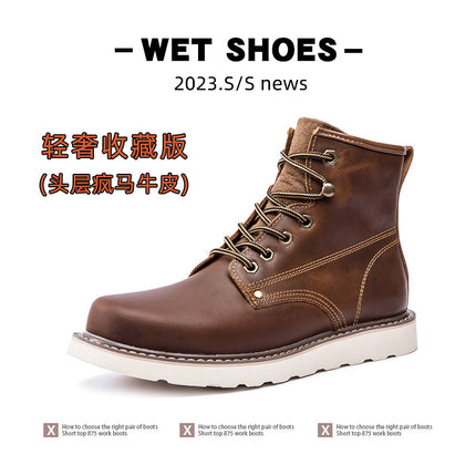 New Vintage Martin Boots American-style Ankle Boots