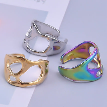 European And American Style Ring Women's Cold Wind Minority Simple