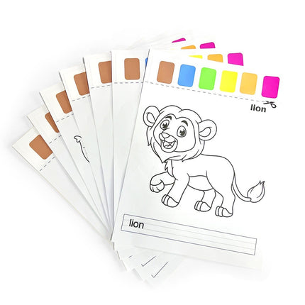 Inkleurskildery Kinders Tekenpapier Waterverfkleuring