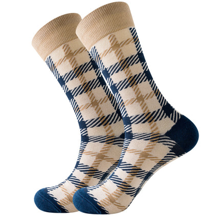 Square Men's Mexican Wave Women's Socks Diamond Trendy