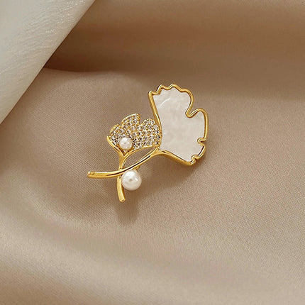 Small Bow  High-end Corset Sewing Free Shirt Anti-exposure Button