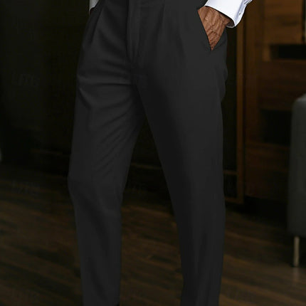 Men's Linen Pocket Flat Comfortable Breathable Trousers