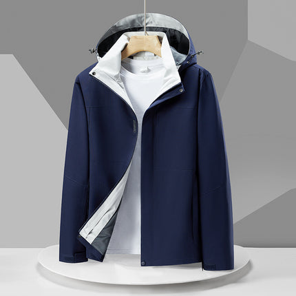 Men's Color Blocked Sports Casual Jacket