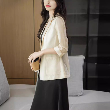 Summer Tencel Women's Suit Jacket