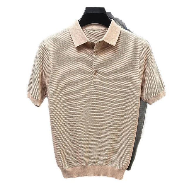 Loose Cotton Sweater Short Sleeve