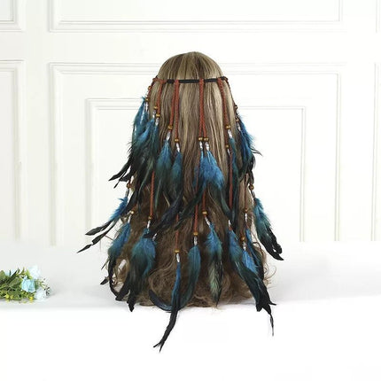 Vroue Boho Mode Veer Hoofband Ornament