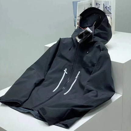 High-end Women's Gore-Tex Jacket Hard Shell Windproof Waterproof Mountaineering Couple Outdoor Sports Clothes