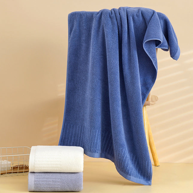 Suiwer Katoen Badhanddoek Verdik Plussize Huishoudelike Hotel Sag Absorberend Pluisvry