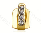 Golden White Rhinestone