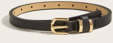 Retro Thin All-match Pin Buckle Small Belt