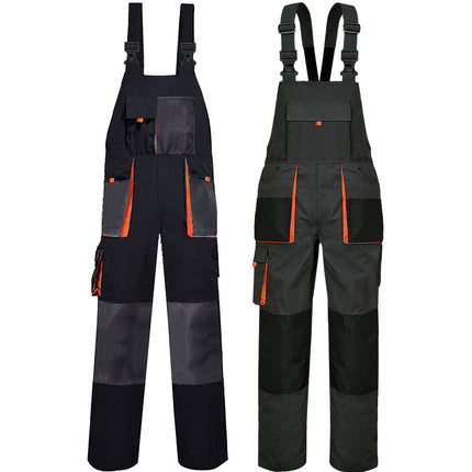 Multi-pocket Overalls Suit Wear-resistant One-piece