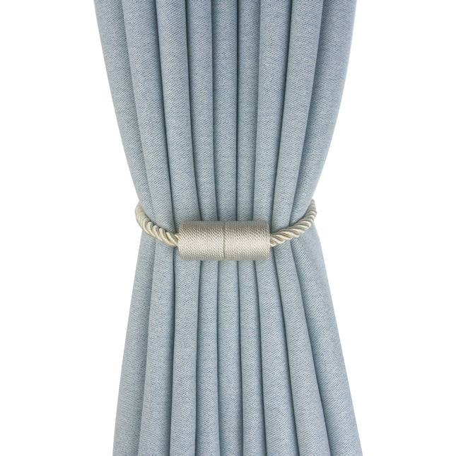Cylindrical Curtain Bandage Magnetic Buckle Installation-free