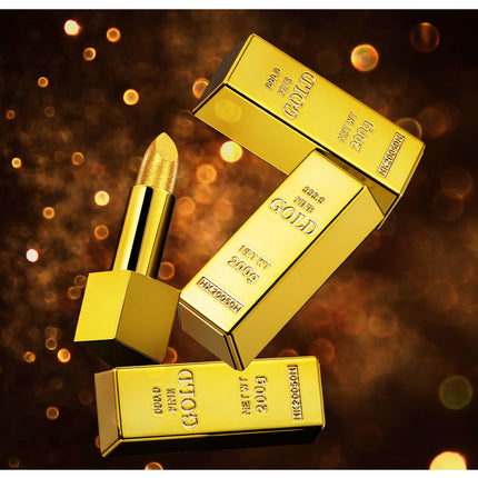 Lipstick Kit Gold Bar Makeup Set