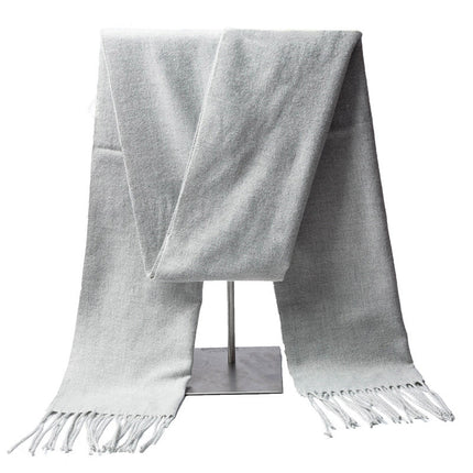 Men's Fashion Simple Thickened Imitation Cashmere Scarf