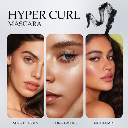 2 stuks Las Chicas 12-uur Langdurige Waterdigte 10ml Ultra Volume Verlengende Klontvrye Olievaste Swart Maskara
