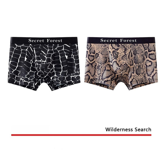 Men's Cool Thin Loose Fashion Personality Boxer Shorts