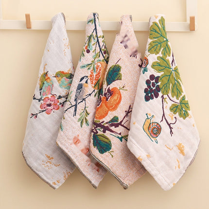 All-cotton Gauze Face Towel For Home Usesuitable For Adults And Children