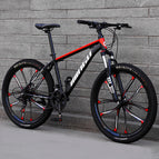 Black red Spoke wheel / 21speed
