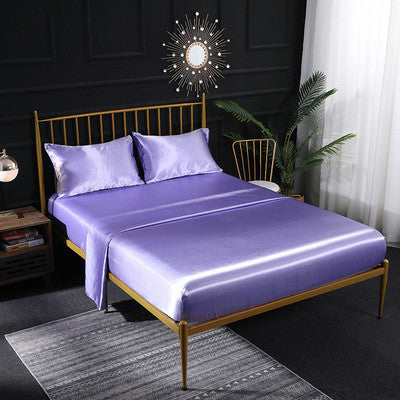 Satyn Beddegoedstel Koningin Koning Grootte Bed Toegeruste Lak 4 Stukke