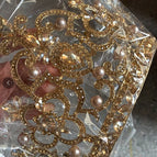 Goue sjampanje diamante