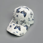 White Blue Butterfly / 52to60cm