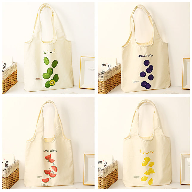 Women's Fashion Casual Print Tote Canvas Bag