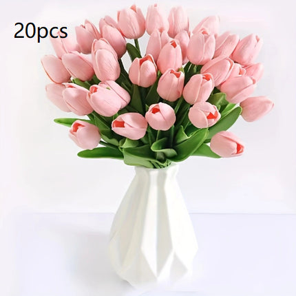Home-style Hotel Wedding Photography Props Artificial Tulips