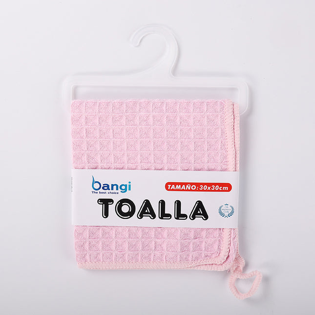 Mikrovesel Velvriendelike Pluisvrye Wafel-mikroveselhanddoek