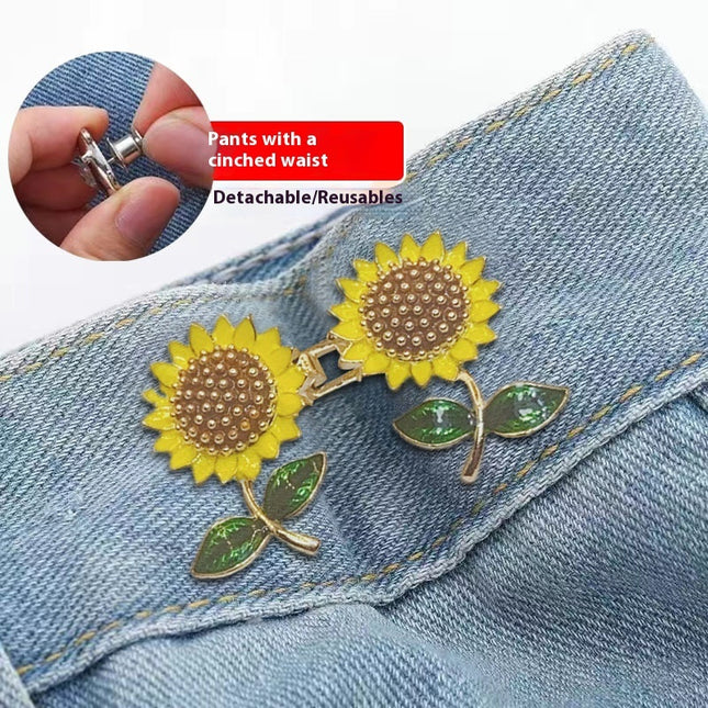 Sonneblom Middellyfknop Jeans Middellyfversnelling Vasmaakgesp