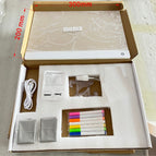 Wit / 30×20 cm