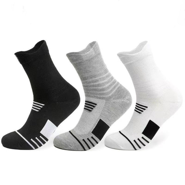 Men's Thick Towel Bottom Sports Socks