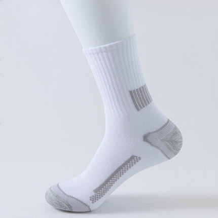 Stripe Sports Long Socks Sweat-absorbent, Comfortable And Breathable