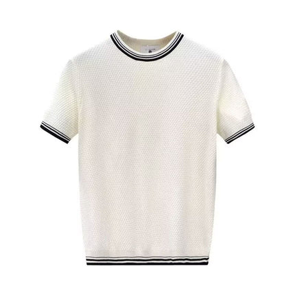 Men's Slim Fit Stretch Crew Neck T-shirt