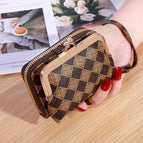 Checkered brown