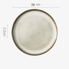 Bruin / Platplaat / 10.25 duim