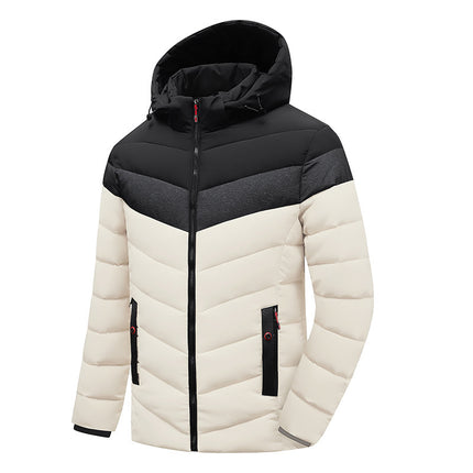 Men's Jacket Warm And Fashionable Color Matching