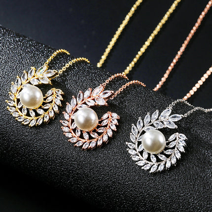 Stel Ornament Versierings Van Kettings Vroulike Temperament