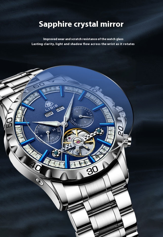 Full-automatic Steel Belt Star Sea Mechanical Watch