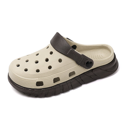 Hole Shoes Men's Outerwear Non-slip Wear-resistant Slippers