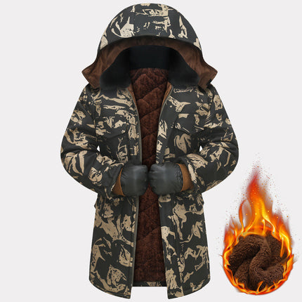 Winter Padded Coat Thickened Army Cotton