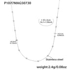 P1077 Steel Necklace